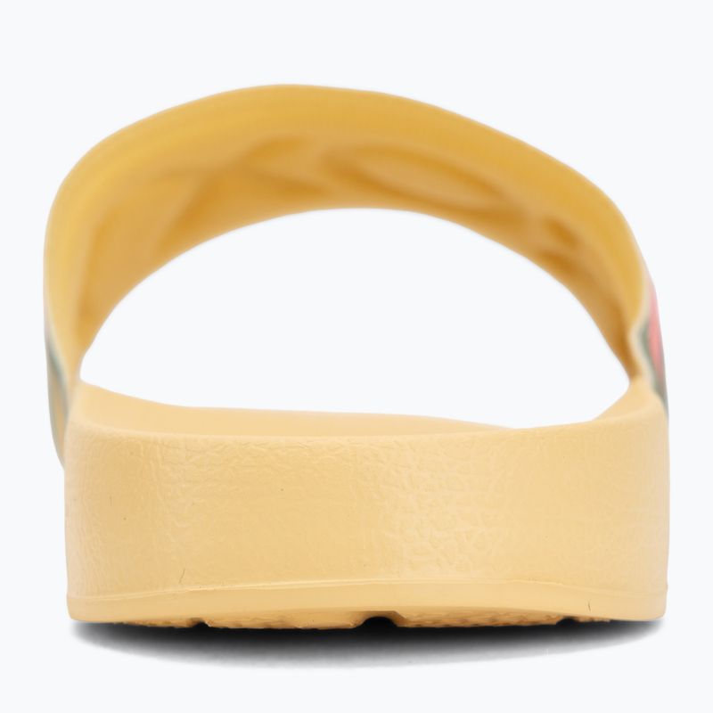 Women's slides ROXY Slippy II Printed gold haze 6