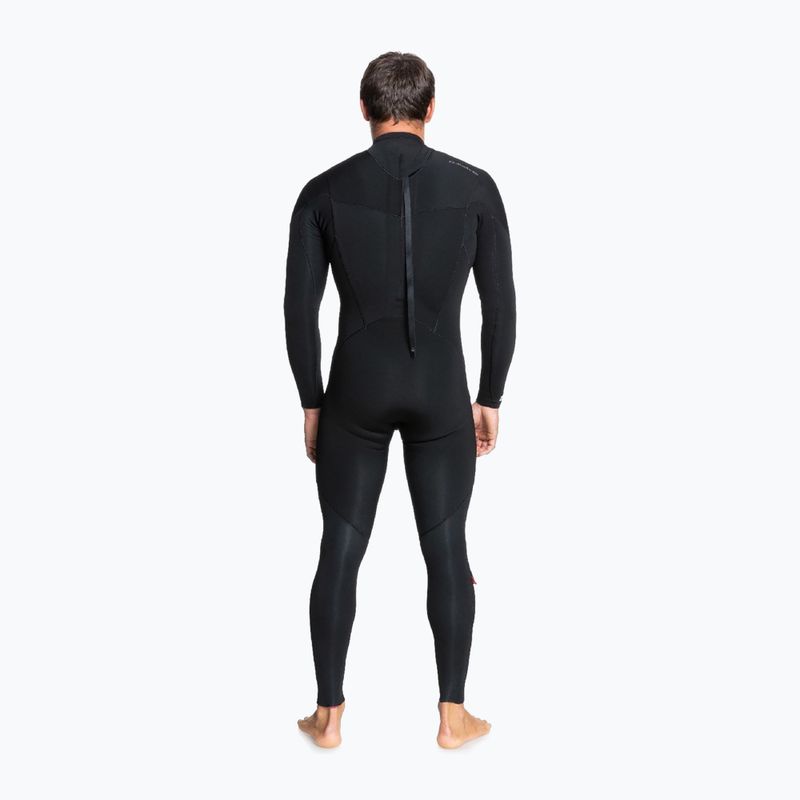 Men's wetsuit Quiksilver Everyday Sessions 3/2 mm Back Zip black 2