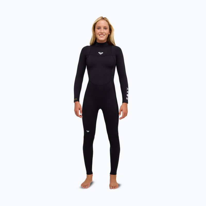Women's swimming wetsuit Pianka ROXY 3/2 mm SR School/Rental Back Zip black 2