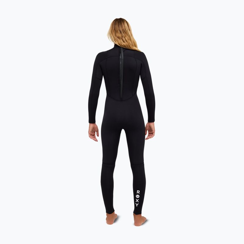 Women's swimming wetsuit Pianka ROXY 5/4 mm SR School/Rental Back Zip GBS black 3