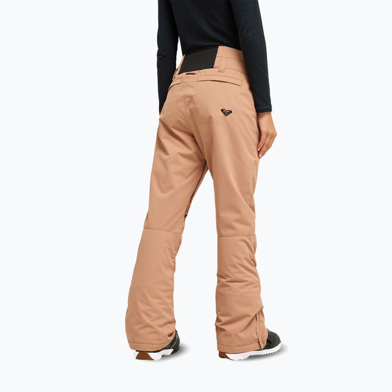 Women's snowboard trousers Roxy Diversion cafe au lait 4
