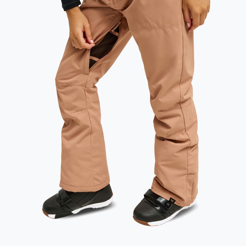 Women's snowboard trousers Roxy Diversion cafe au lait 7