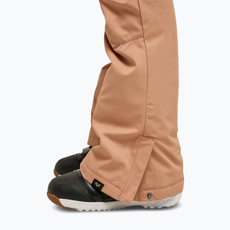 Women's snowboard trousers Roxy Diversion cafe au lait 8