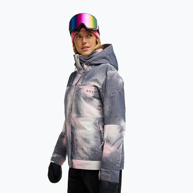 Women's snowboard jacket ROXY Brylee shark frostbite 3