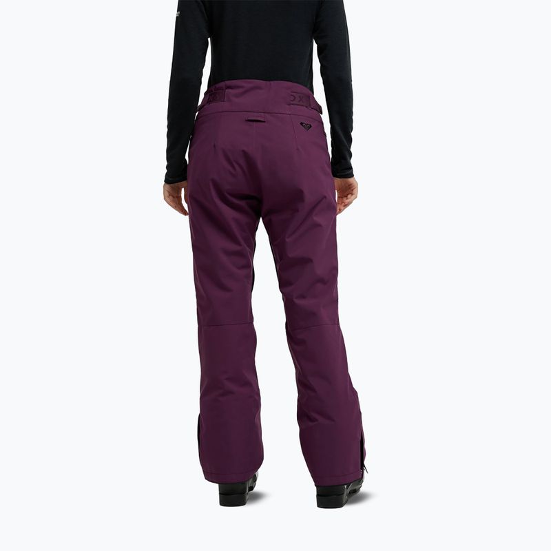 Women's snowboard trousers ROXY Alpine Ridge blackberry wine 3