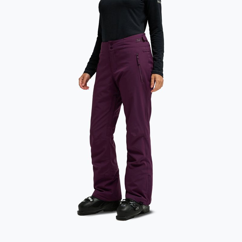 Women's snowboard trousers ROXY Alpine Ridge blackberry wine 4