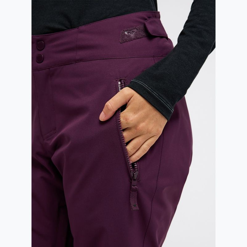 Women's snowboard trousers ROXY Alpine Ridge blackberry wine 7