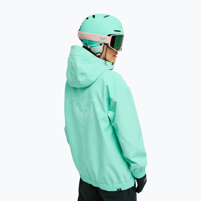 Women's snowboard jacket ROXY Frostbliss Softshell Overhead opal 3