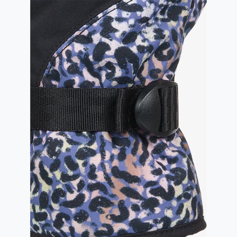 Women's snowboard gloves ROXY Jetty Mitt Twilight Purple Wildin Out 3