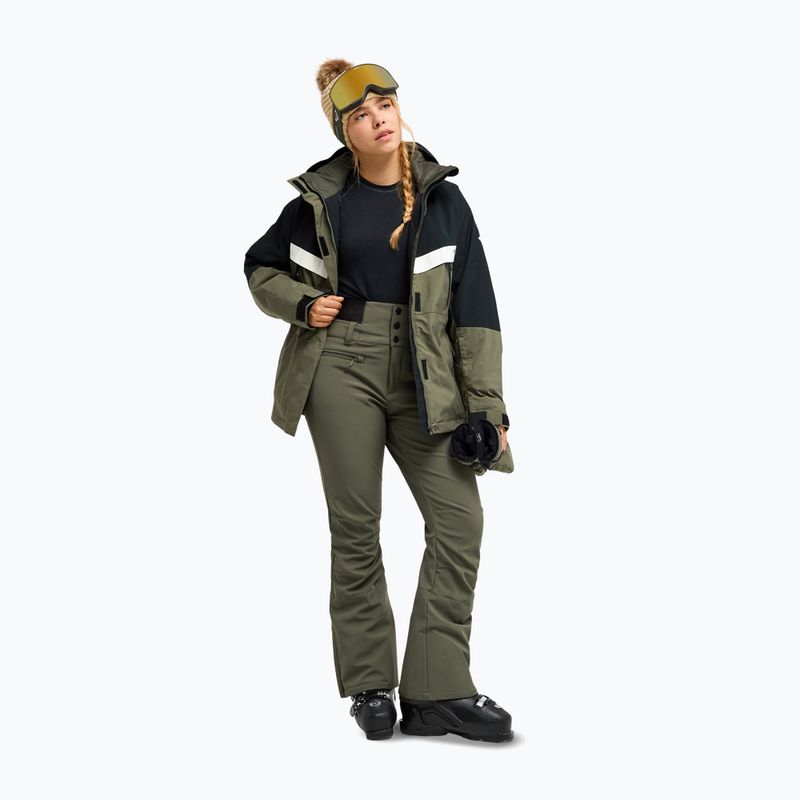 Women's snowboard trousers Roxy Rising High beetle 2