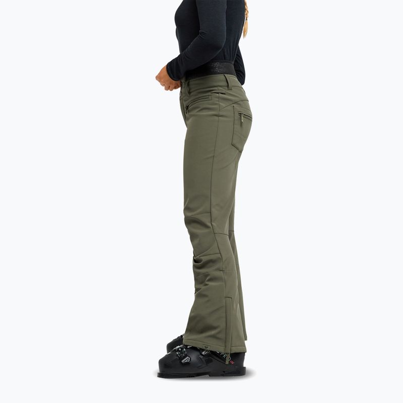 Women's snowboard trousers Roxy Rising High beetle 4