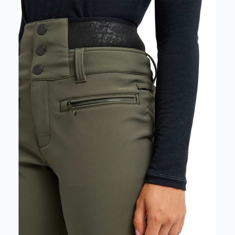 Women's snowboard trousers Roxy Rising High beetle 5