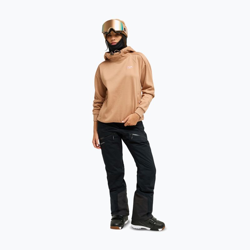 Women's ROXY Liberty Snowboard Hoodie cafe au lait 2