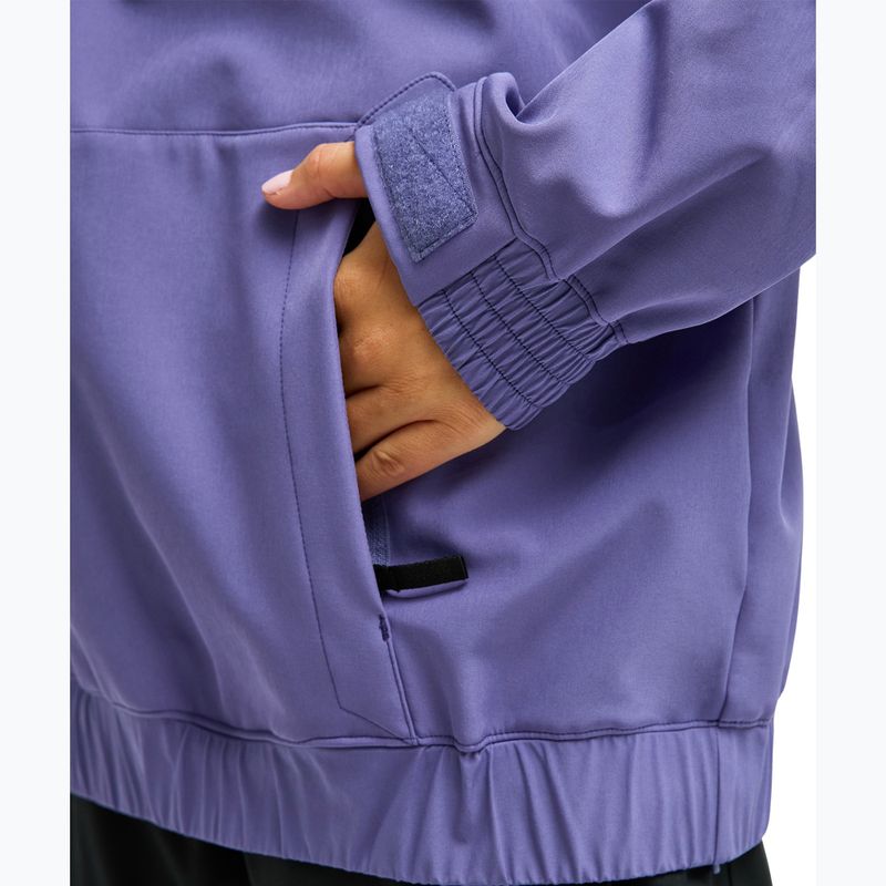 Women's snowboard jacket ROXY Frostbliss Softshell Overhead twilight purple 9