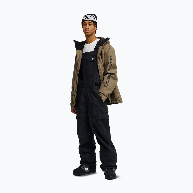 Men's snowboard trousers DC Docile Bib 10K black 5