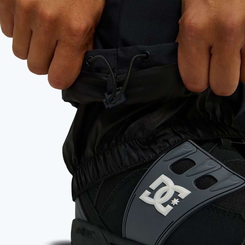 Men's snowboard trousers DC Docile Bib 10K black 10