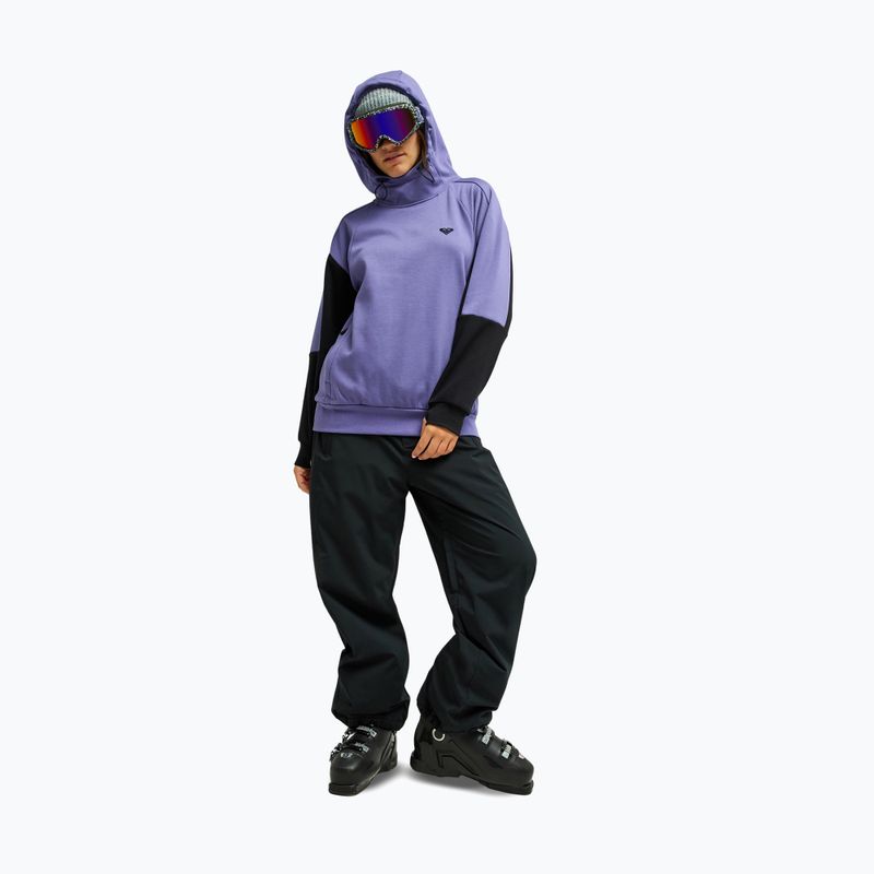Children's snowboard sweatshirt ROXY Liberty Hoodie twilight purple 2