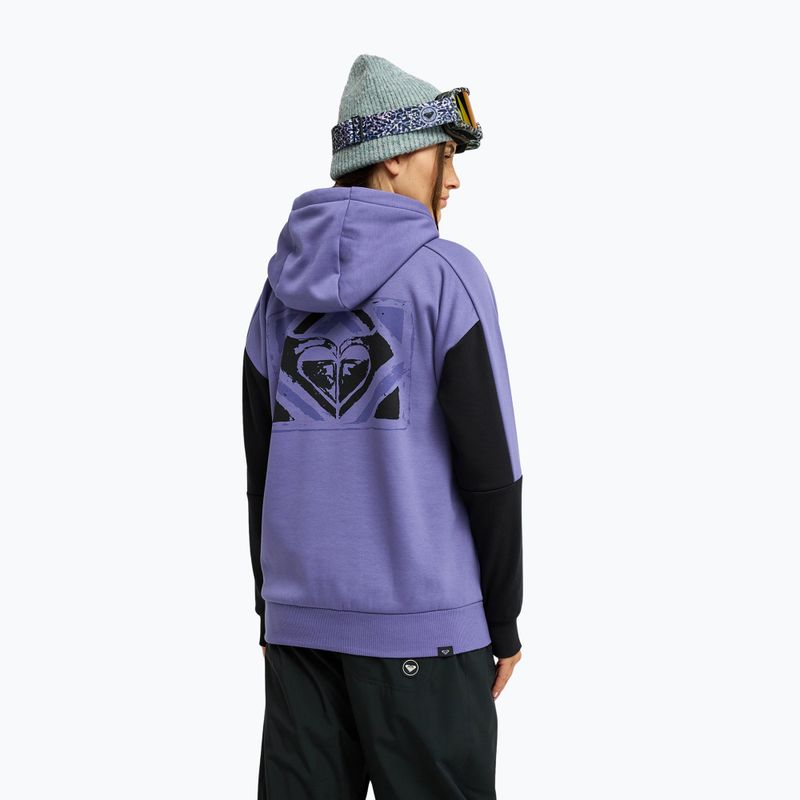 Children's snowboard sweatshirt ROXY Liberty Hoodie twilight purple 3