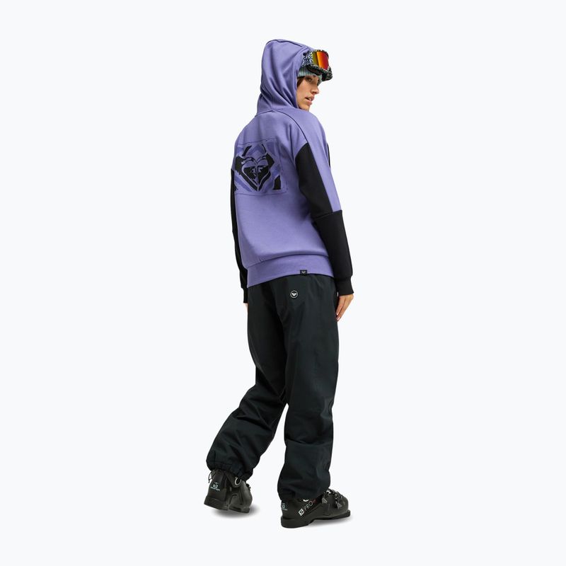 Children's snowboard sweatshirt ROXY Liberty Hoodie twilight purple 4