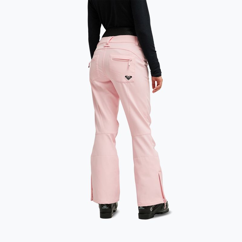 Women's snowboard trousers Roxy Rising High rose shadow 3