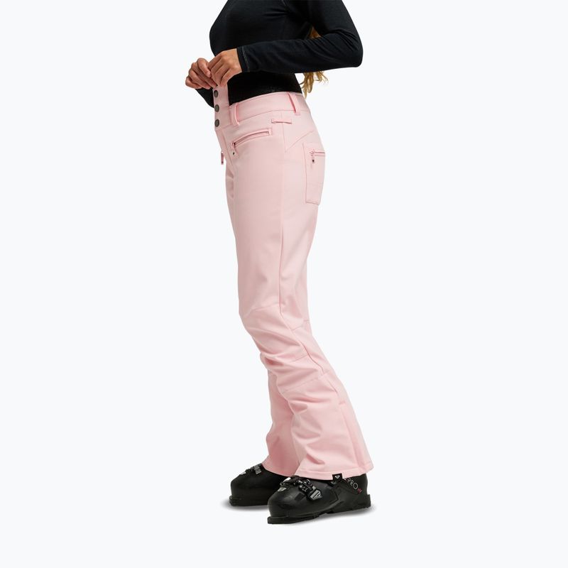 Women's snowboard trousers Roxy Rising High rose shadow 5