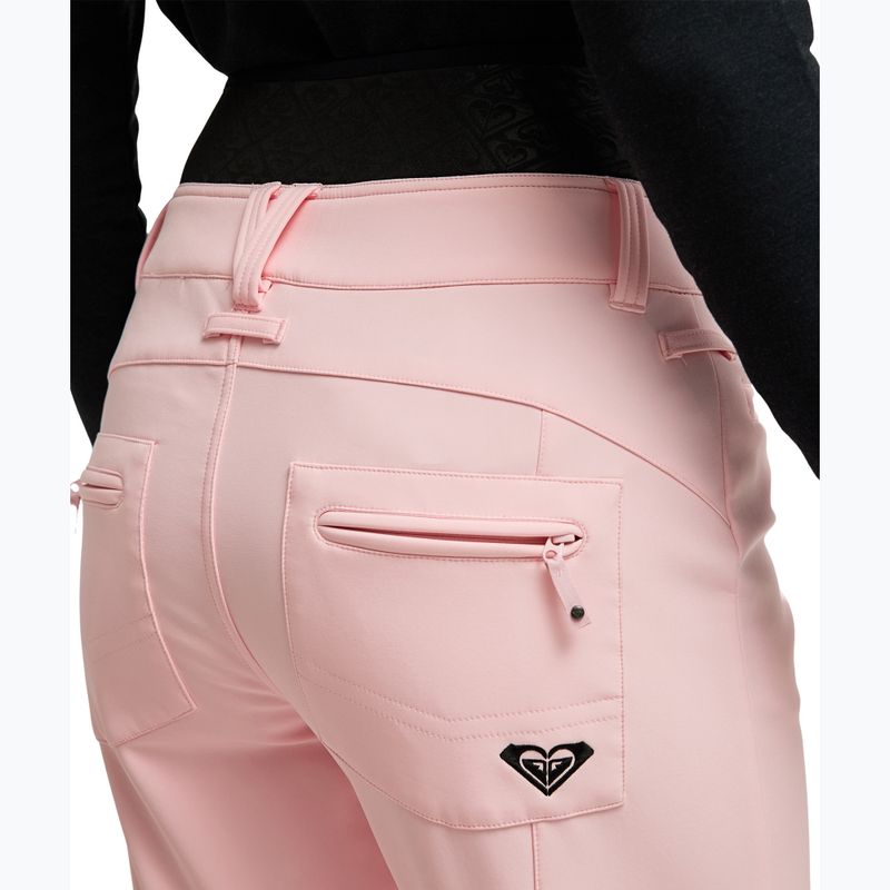 Women's snowboard trousers Roxy Rising High rose shadow 7