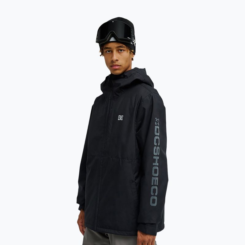 Men's snowboard jacket DC Basis 10K black 3