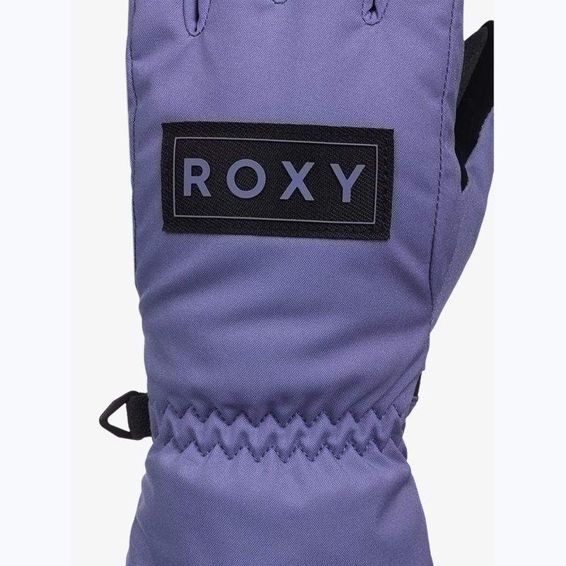 Children's snowboard gloves ROXY Freshfield Twilight Purple 3