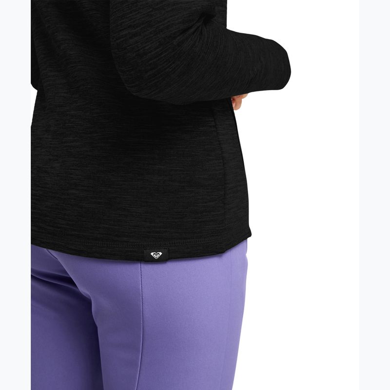 Women's fleece sweatshirt ROXY Snowstride Full Zip true black 6