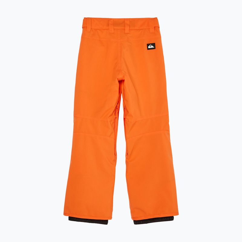 Children's snowboard trousers Quiksilver Estate vermillon 7