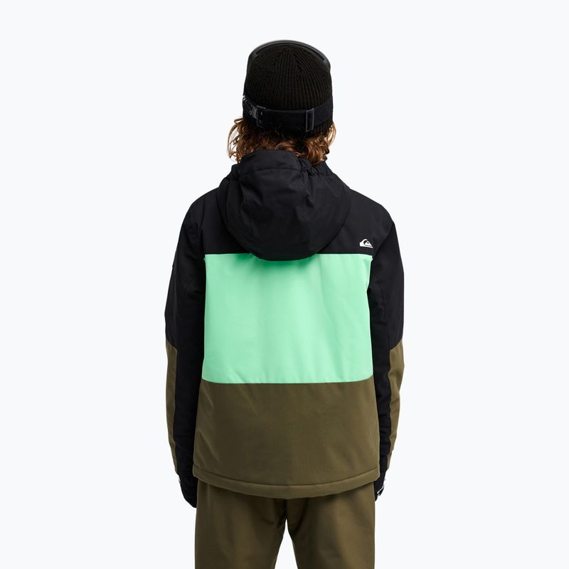 Children's snowboard jacket Quiksilver Dawson grape leaf 3