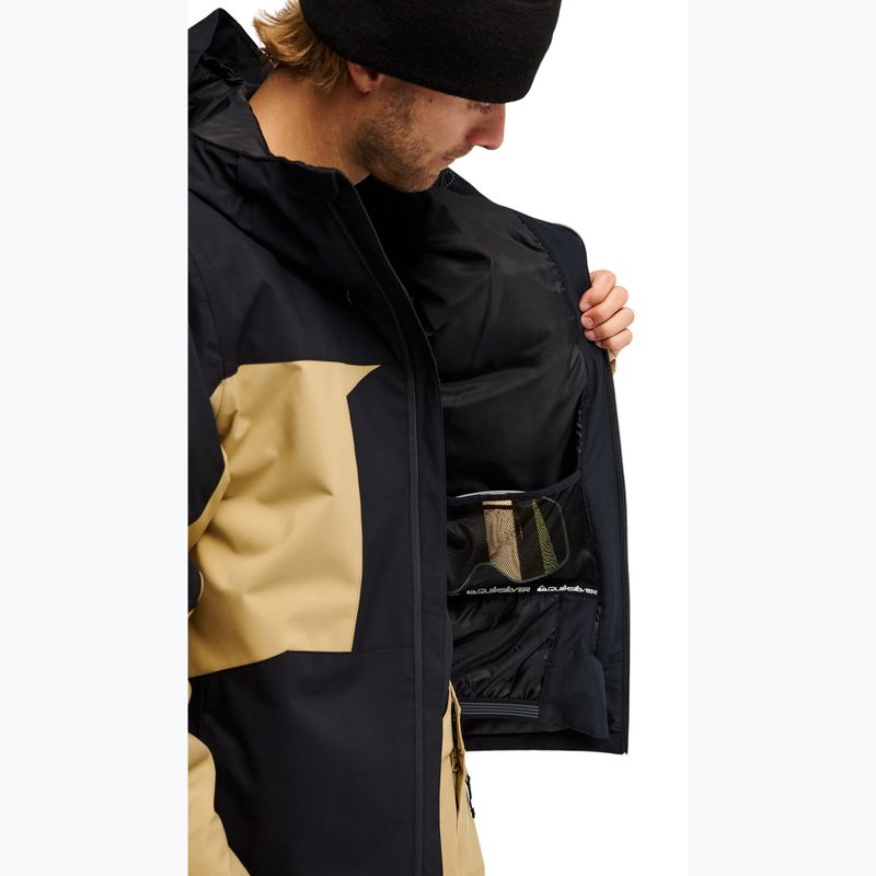 Men's snowboard jacket Quiksilver Dawson 10K kelp 8