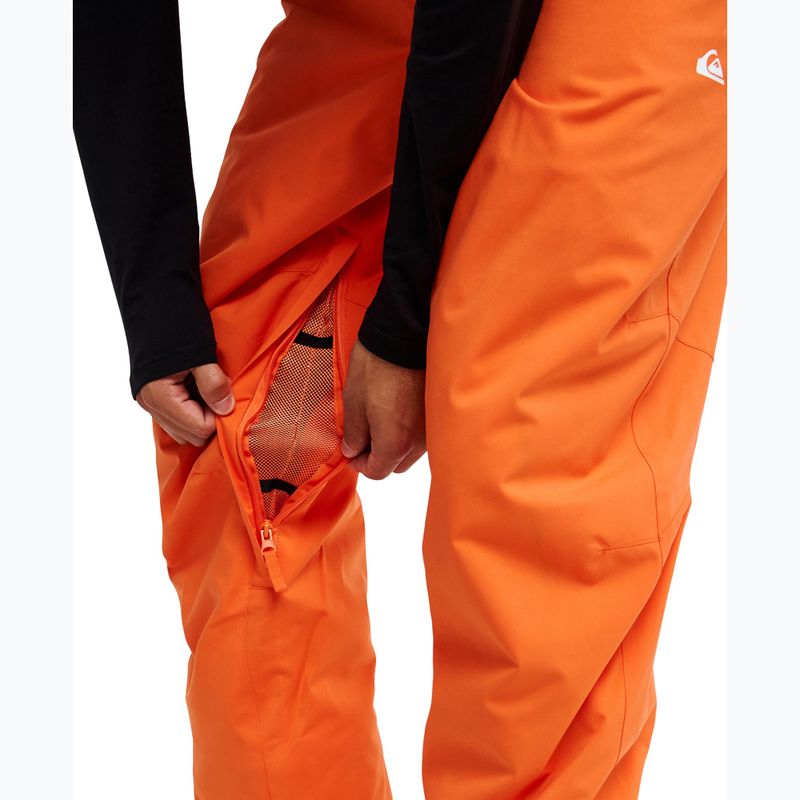 Men's snowboard trousers Quiksilver Estate 10K Pt vermillon 6