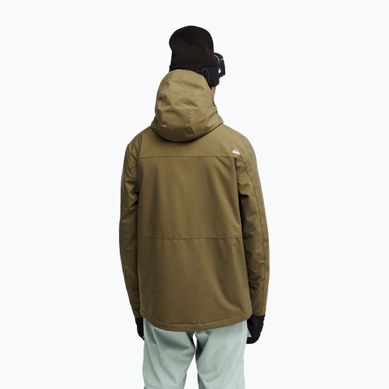 Men's snowboard jacket Quiksilver Sycamore 20K grape leaf 2
