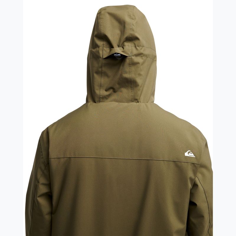 Men's snowboard jacket Quiksilver Sycamore 20K grape leaf 4