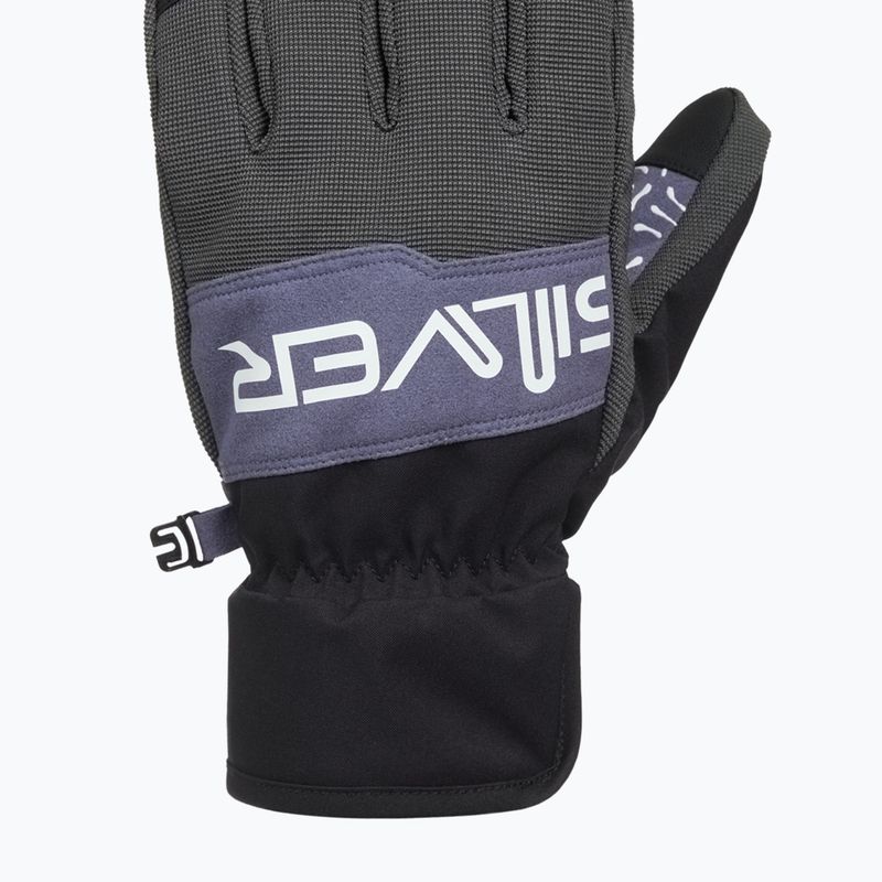 Men's snowboard gloves Quiksilver Method black 3