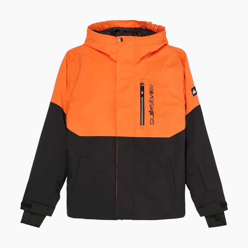 Children's snowboard jacket Quiksilver Titano vermillon 9
