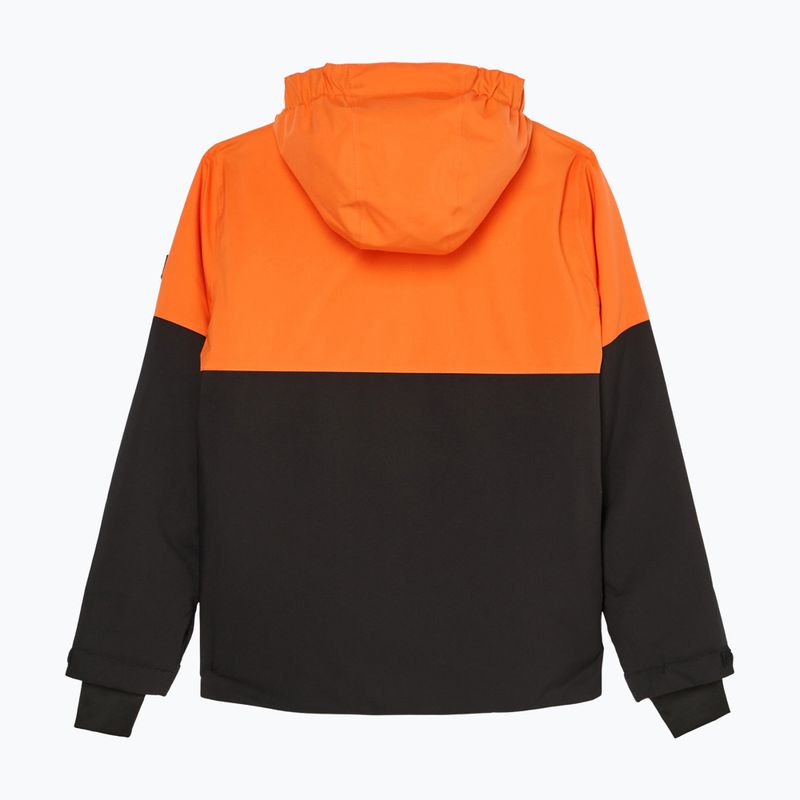 Children's snowboard jacket Quiksilver Titano vermillon 10