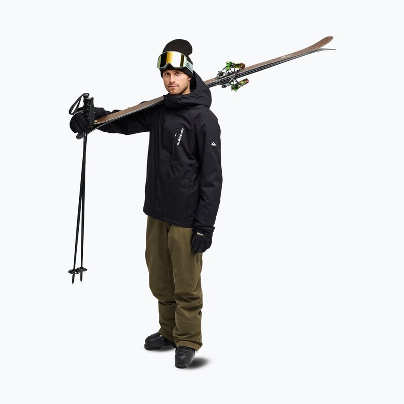 Men's snowboard jacket Quiksilver Titano 10K black 2