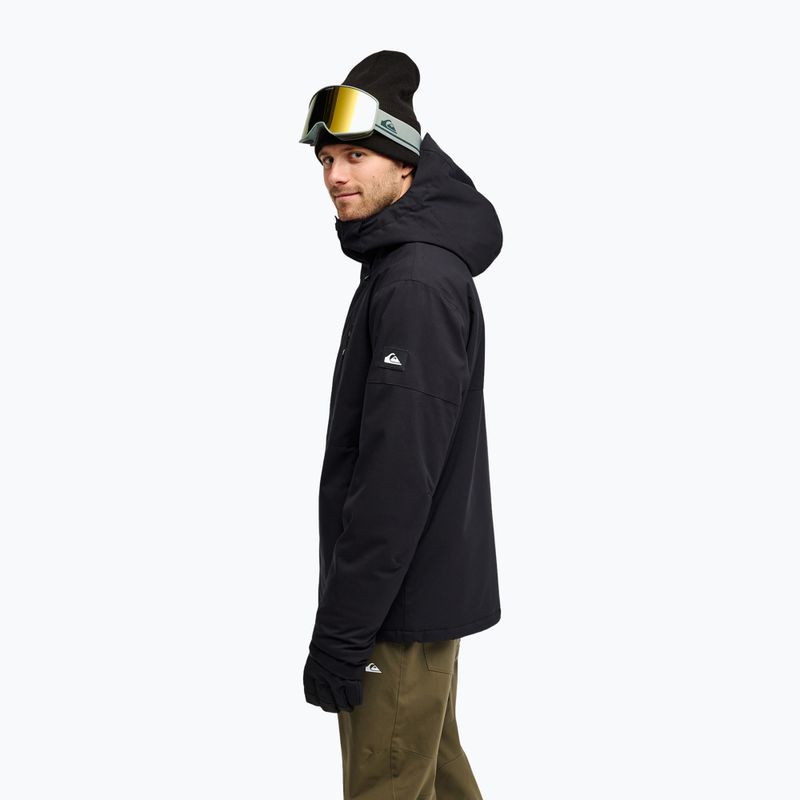 Men's snowboard jacket Quiksilver Titano 10K black 5