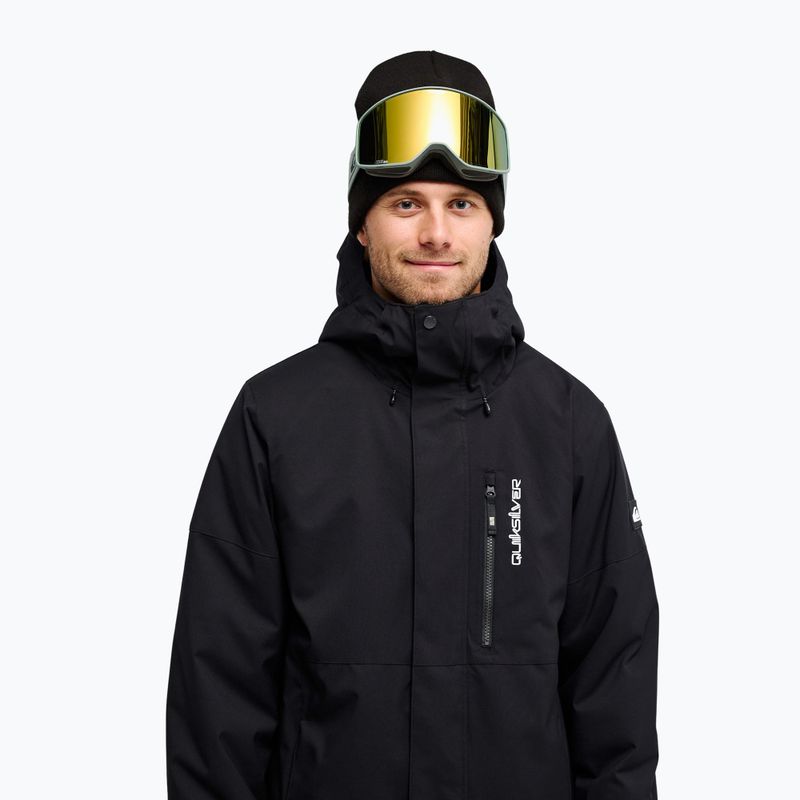 Men's snowboard jacket Quiksilver Titano 10K black 6