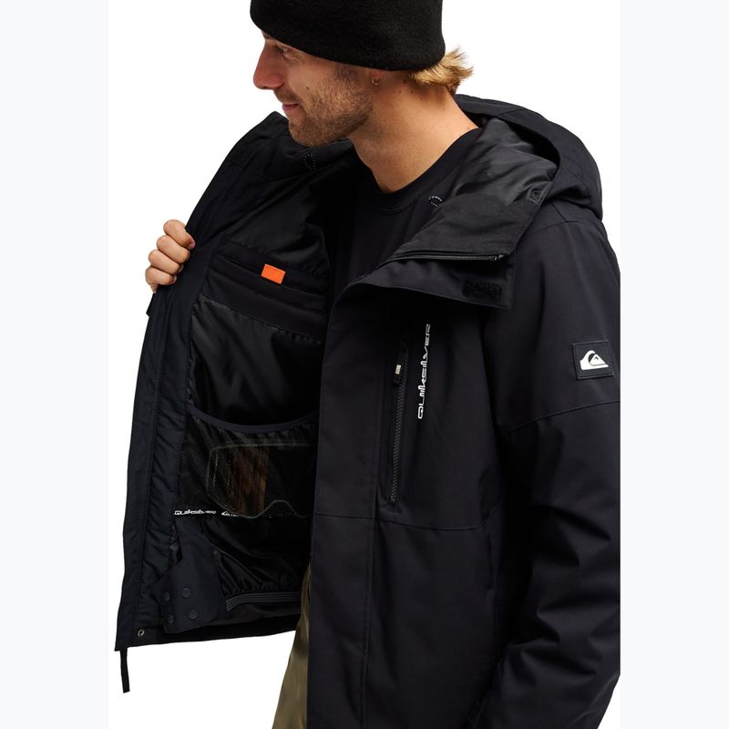 Men's snowboard jacket Quiksilver Titano 10K black 8