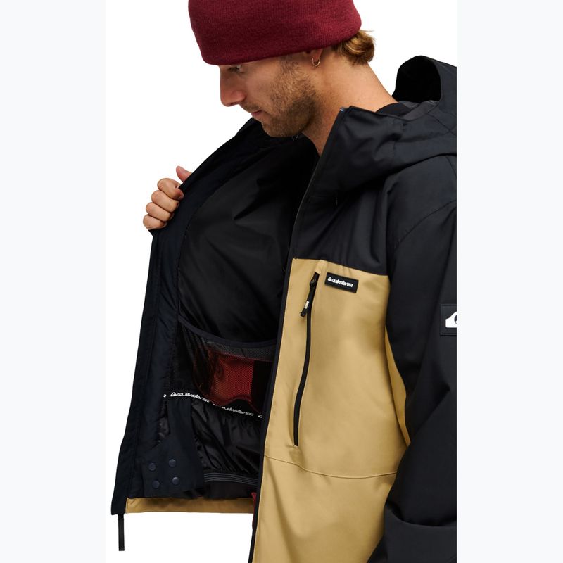 Men's snowboard jacket Quiksilver Sycamore 20K kelp 5