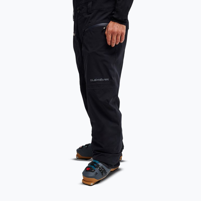 Men's snowboard trousers Quiksilver Paramo Stretch 20K Bib black 9