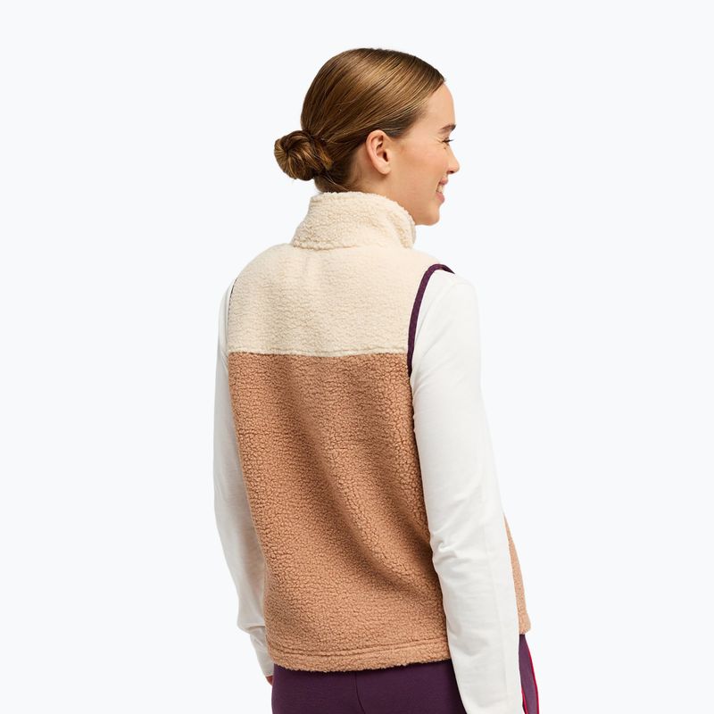 Women's gilet ROXY Boundless Spirit Vest 2 cafe au lait 3