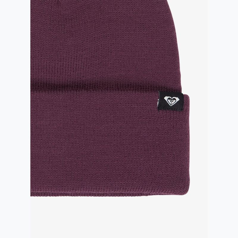 Children's winter hat ROXY Tropical Snow Beanie blackberry wine 3