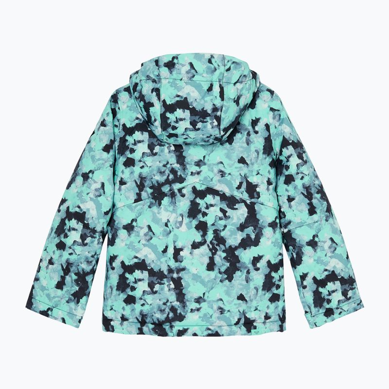 Children's snowboard jacket ROXY Snowflare arctic cool chaos rg 2