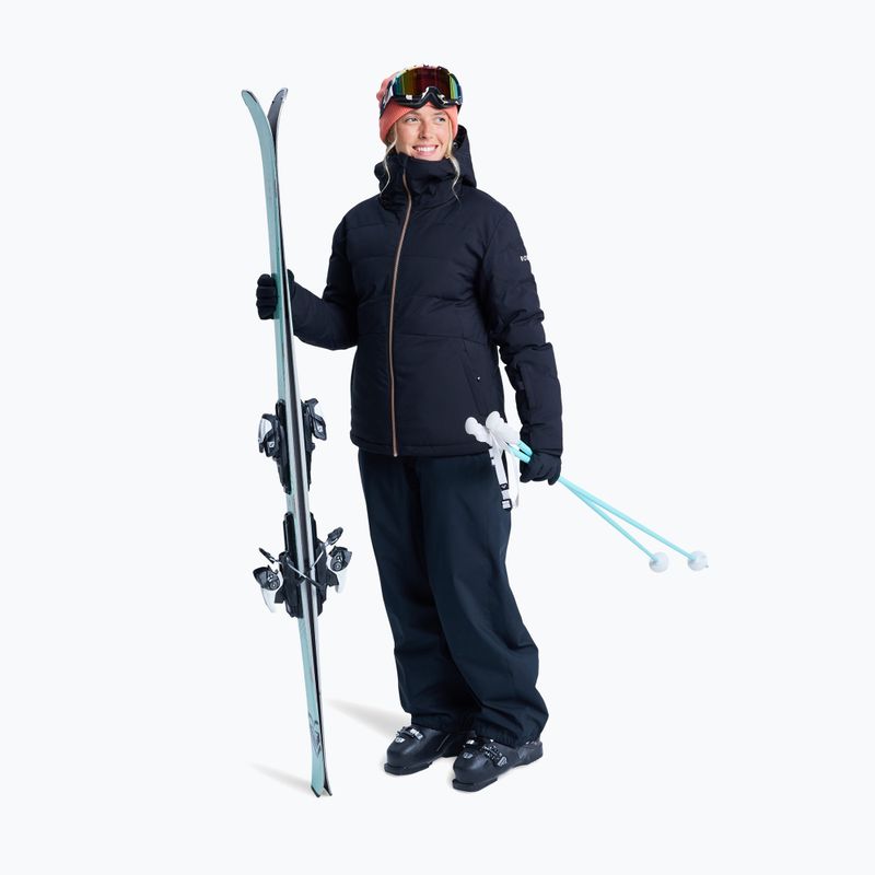 Women's snowboard jacket ROXY Snowyhill Puffy true black 2