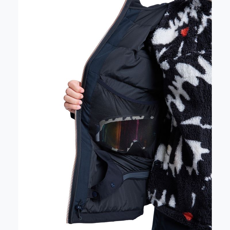 Women's snowboard jacket ROXY Snowyhill Puffy true black 11