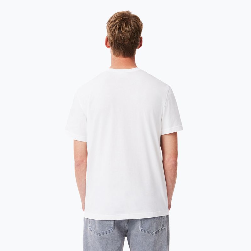 Men's T-shirt Lacoste TH1285 white 2